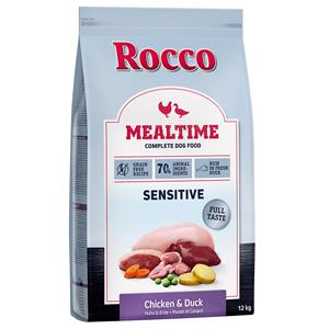 Rocco Mealtime Droogvoer 12 kg voor een speciale prijs! - Sensitive Kip & Eend (12 kg)