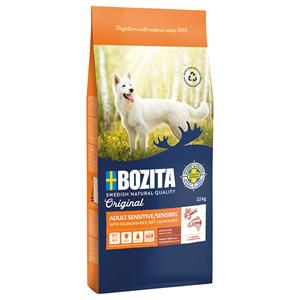 Bozita 12kg  Original Adult Sensitive Skin & Coat Hondenvoer Droog