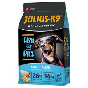 JULIUS K-9 2x 12 kg JULIUS-K9 High Premium Adult Hypoallergenic Vis hondenvoer droog