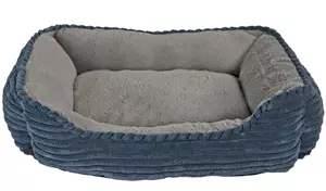 Boon Divan corduroy 50x40cm blauw/grijs