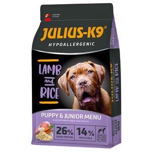 JULIUS K-9 12 kg  High Premium Puppy & Junior Hypoallergenic lam hondenvoer droog