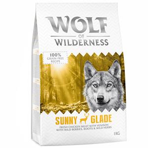 10% korting op 1 kg Wolf of Wilderness honden droogvoer! - Sunny Glade - met Hert