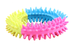 Pawise Rainbow World Coronule hondenspeeltje Large