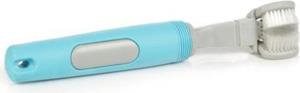 Beeztees Tandenborstel - Hond - Blauw"Grijs - 17 cm