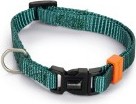 BEEZTEES Uni - Halsband Hond - Donkergroen - 20-30 cm x 10 mm