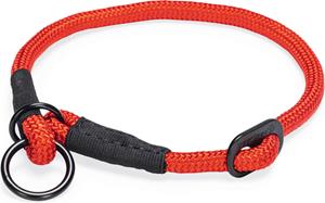 Beeztees Premium Parinca - Hondenhalsband - Rond - Nylon - Rood - 45x1 c