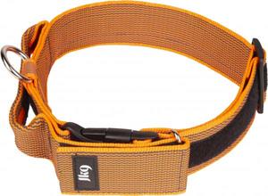 Julius-K9 Halsband Met Beveiligingssluiting - Oranje - 50mm x 47-67cm