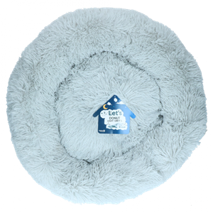 Let's Sleep Donut licht grijs L
