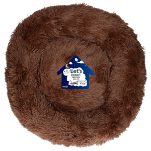 Let's Sleep Donut 100 cm Bruin