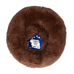 Let's Sleep Donut 80 cm Bruin