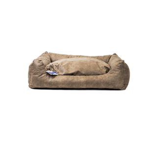 Let's Sleep Sweet Dreams L 100x70"85x60 Taupe