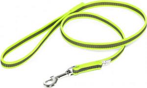 Julius-K9 Hondenriem - 14mm x 1m - Met handvat - Neon