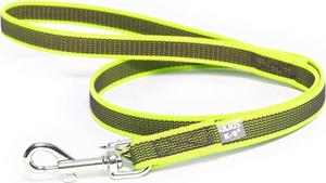 Julius-K9 Antislip Hondenriem - 20mm x 1m - Met handvat - Neon