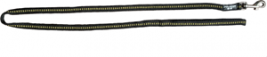 Julius-K9 IDC nylon lijn - zonder handvat - 14 mm x 1,2 m - zwart met geel