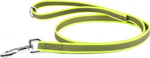 Julius-K9 Antislip Hondenriem - 20mm x 1,2m - Met handvat & O-ring - Neon