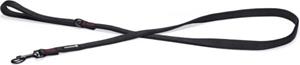 Beeztees Parinca Premium - Hondenriem - Nylon - Zwart - 180 cm x 20 mm