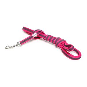 Julius-K9 Lange lijn hond - 14mm x 3m - Met handvat - Roze