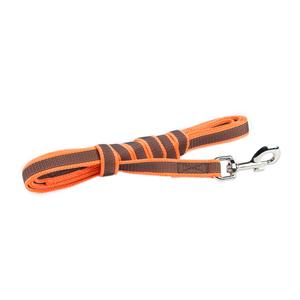 Julius-K9 Lange lijn hond - 20mm x 3m - Met handvat - Oranje