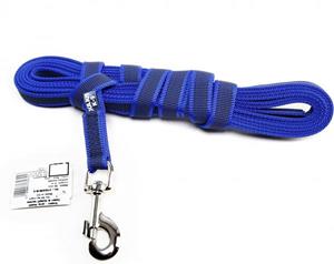 Julius-K9 Lange lijn hond - Antislip - 20mm x 5m - Blauw