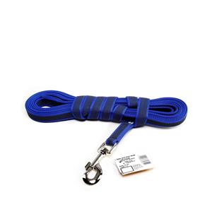 Julius-K9 C&G - Super-grip leash.blue/grey.14mm/5m.with handle.max 30kg