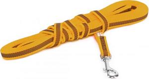 Julius-K9 Lange lijn hond - Antislip - 14mm x 5m - Met handvat - Oranje