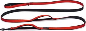Beeztees Parinca Premium - Hondenriem - Nylon - Rood - 300 cm x 20 mm