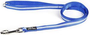 Julius-K9 IDC nylon lijn - met handvat - 19 mm x 1.2 m - Blauw