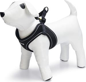 Beeztees Premium Parinca Instaptuig - Hondentuig - Nylon"Neopreen - Zwart - 44-55x2 cm