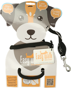 H.A.C. Easy Walk Zwart schoudermodel