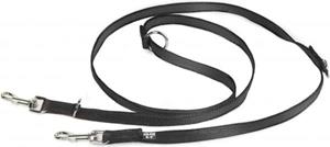 Julius-K9 C&G super-grip double leash Zwart 14mm/2.2m