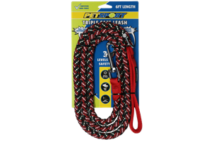 Petsport Triple Safe 6Ft Leash Rood