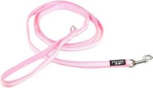 Julius-K9 IDC nylon lijn - met handvat - 19 mm x 1.8 m - Roze