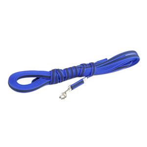 Julius-K9 C&G - Super-grip leash.blue/grey.14mm/10m.with handle.max 30kg