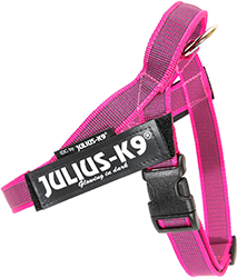 Julius-K9 C&G IDC-harnas Mini-Mini roze borstomvang 40-53cm