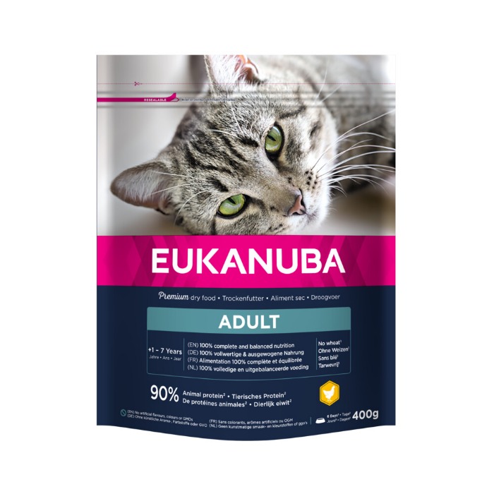 Eukanuba Cat Adult Sterilised / Weight Control Kip 400gr