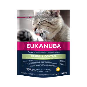 Eukanuba Adult Hairball Control Kattenvoer 400 gr