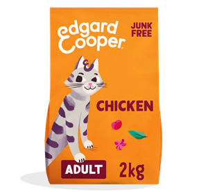 Cat adult dry chicken 2kg - Edgard cooper
