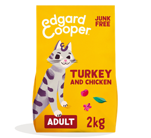 Edgard&Cooper Kattenvoer Adult Kalkoen - Kip 2 kg
