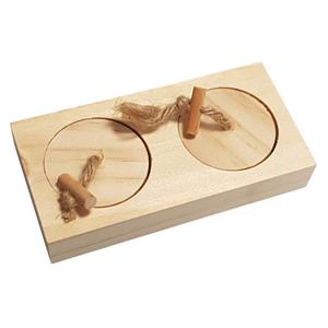 Duvo+ Houten Sniffle `n Snack Puzzel Cas 12x6x2,5CM
