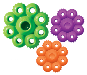 KONG Dog Toy Quest Star Pod Assorted Colors Small 11cm