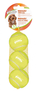 Pawise Squeaky Tennis Ball 6 cm 3-pack