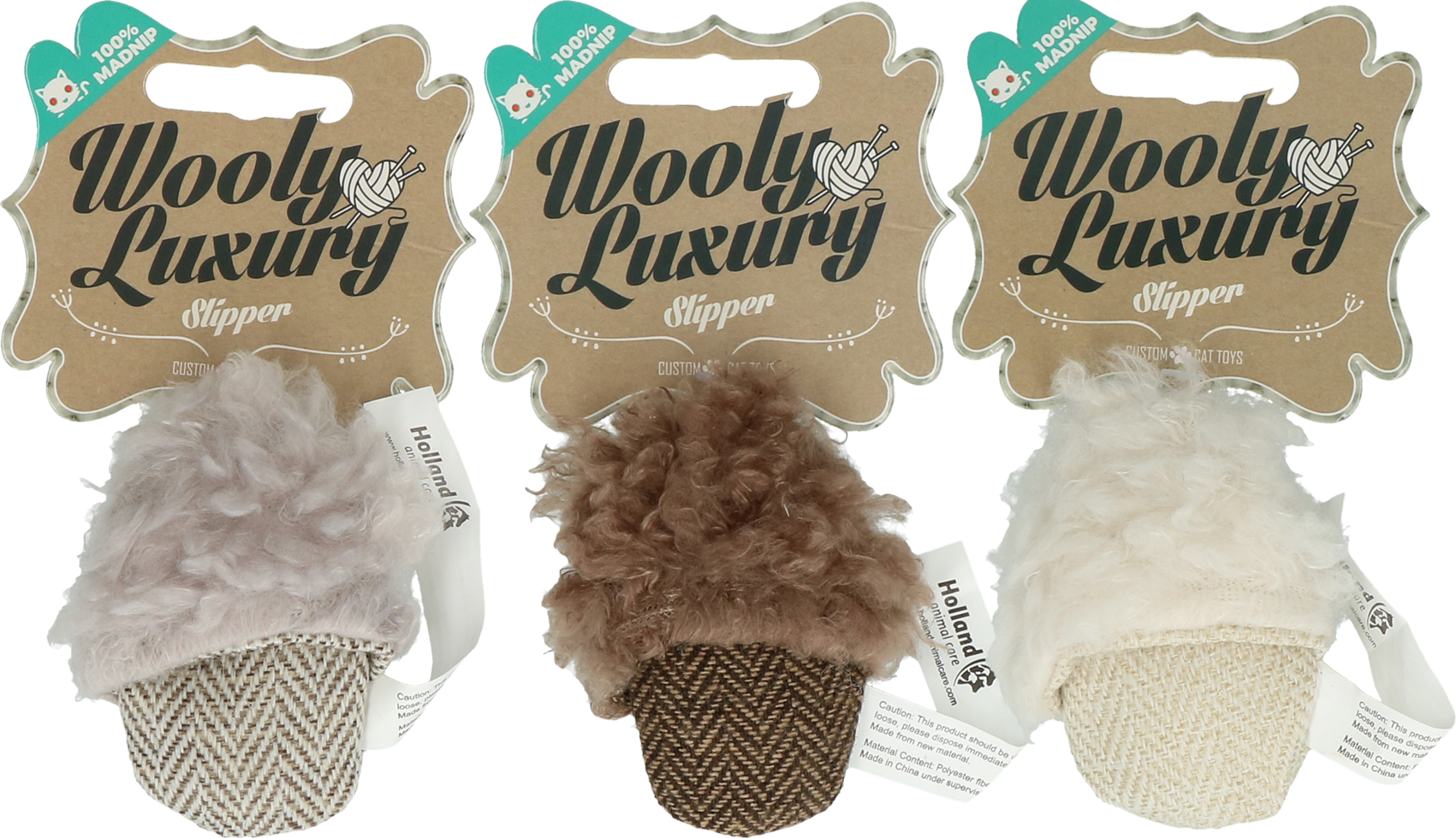 Wooly Luxury Slipper Bruin