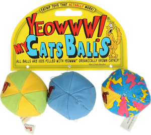 Yeowww! Yeowww My Cats Balls (3 St)