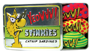 Yeowww Stinkies Catnip Sardientjes in Blik 3 stuks