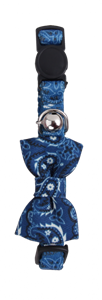 Pawise Cat Collar WBowknot Blauw