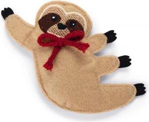 Beeztees Catnip Luipaard Jona - Kattenspeelgoed - Beige - 11x10x2 cm