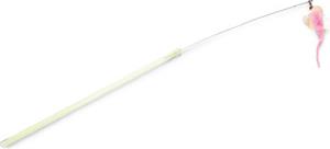 Beeztees Kattenhengel Tinca - Kattenspeelgoed - Verstelbaar - Roze - 30cm