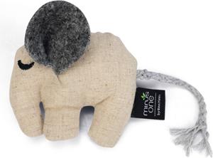 Beeztees Minus One Olifant Do - Kattenspeelgoed - Creme - 9,5x8,5x2,5 cm