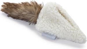 Beeztees Catnip Kussentje Yeti - Kattenspeelgoed - Wit - 20 cm