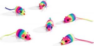 Speelmuisjes rainbow 5 - Beeztees
